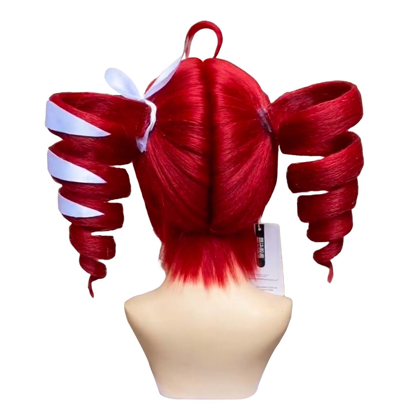 Kasane Teto red hair cosplay twin-drill style