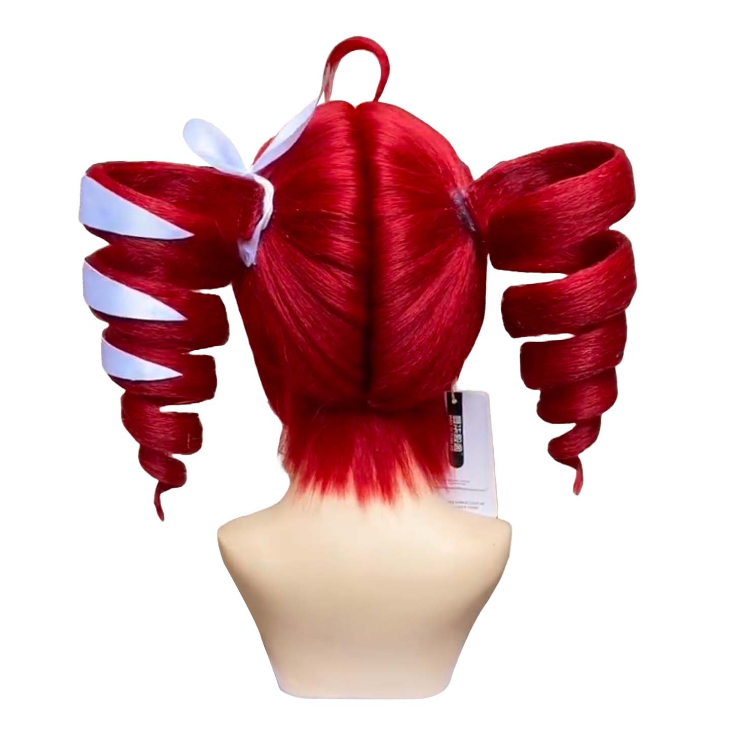 Kasane Teto red hair cosplay twin-drill style