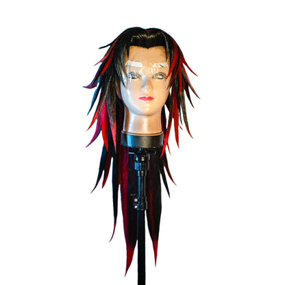 Michikatsu Tsugikuni Powerful Samurai Become an Upper Rank One with Kokushibo Cosplay wig