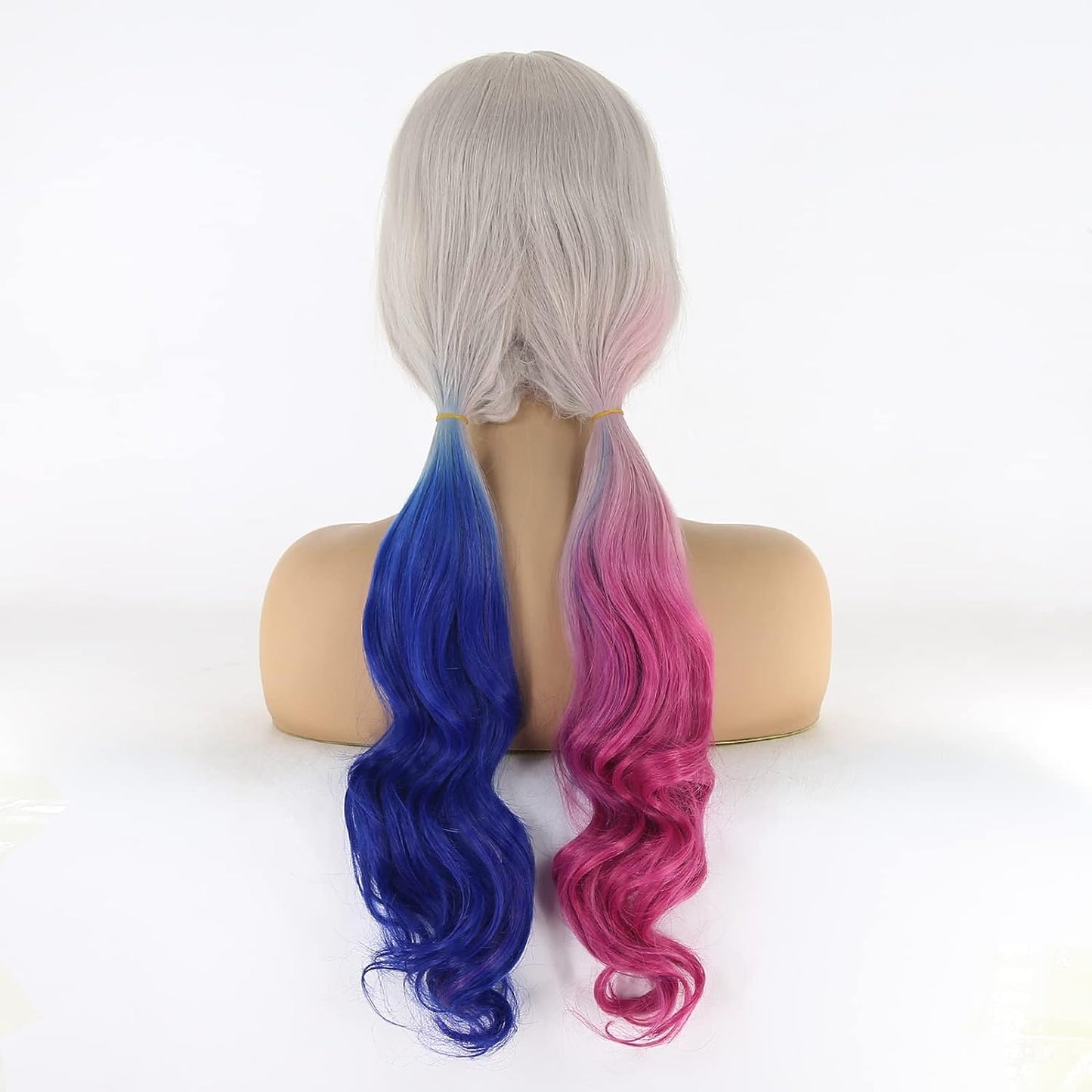 Get Playfully Chaotic with our Harley Quinn Lace Front Wig - Perfect for Cosplay and Fun!