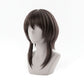 Durable heat-resistant synthetic fibers for Megumin cosplay wig