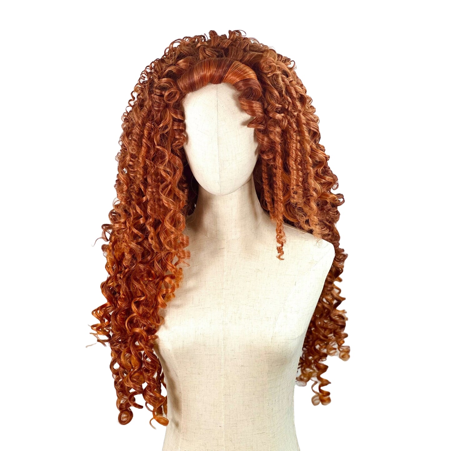 Embrace Your Inner Adventurer with Merida's Bright Orange-red Hair Cosplay Wig