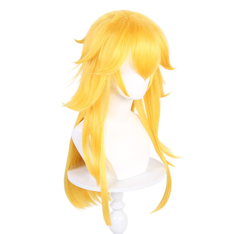 Princess Peach Cosplay Wig - Embrace Royalty and Adventure | Perfect for Mario Fans