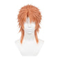 Peach spiky anime cosplay wig inspired by Sabito from Demon Slayer