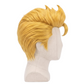 Side view of Takemichi wig showing raised faux hawk styling