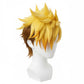 Vash the Stampede wig displayed on mannequin for anime accuracy